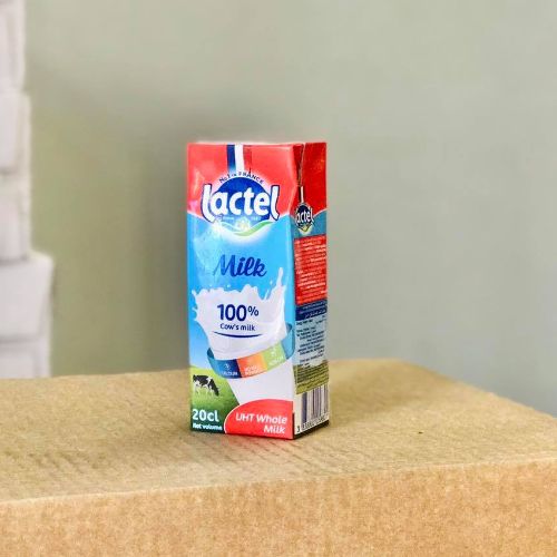 Sữa tươi Lactel nguyên kem hộp 200ml