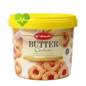Bánh quy xô Kokola Butter Cookies vị bơ 400gr