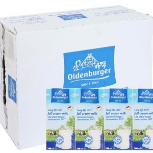 Thùng 24 hộp 200ml đóng gói tiện lợi, gọn gàng