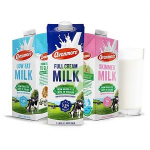 Sữa tươi nguyên kem Avonmore Full Cream 1Lít nhiều vị