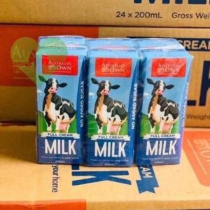 Sữa tươi nguyên kem Own full cream 200ml lốc 6 hộp