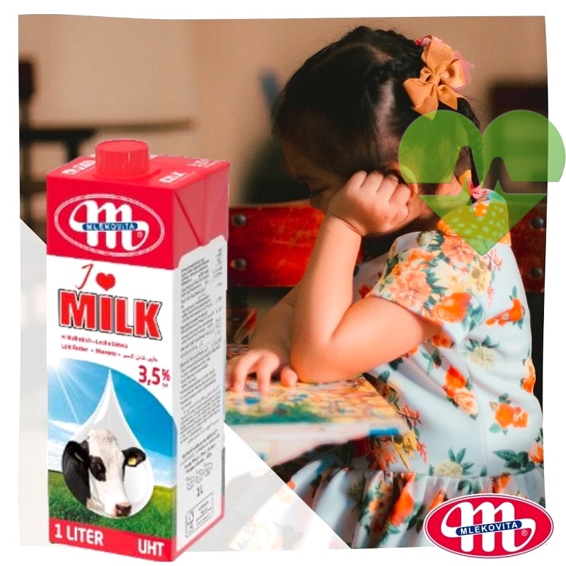 Sữa tươi Mlekovita nhập khẩu Ba Lan giúp trẻ năng động 