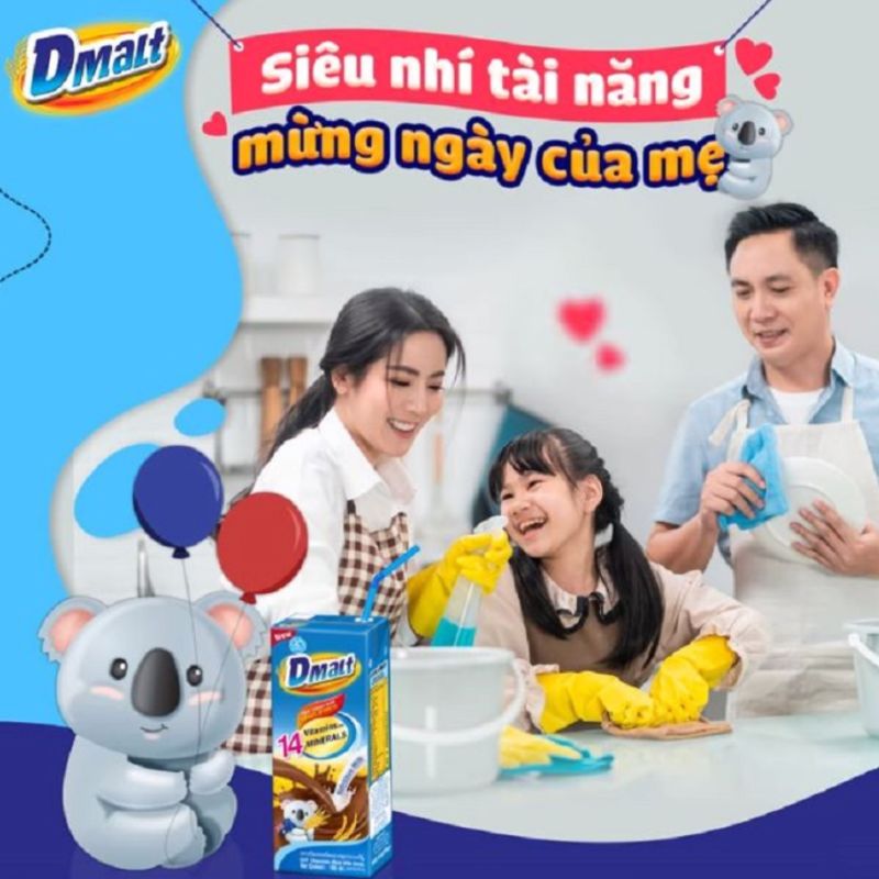 Sữa tươi Dmalt tốt cho người Việt Nam