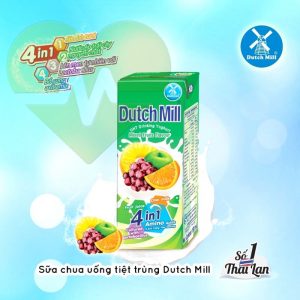 Sữa chua uống Dutch Mill hương trái cây tổng hợp