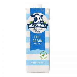 Sữa tươi nguyên kem Devondale 1L nhập khẩu ÚC