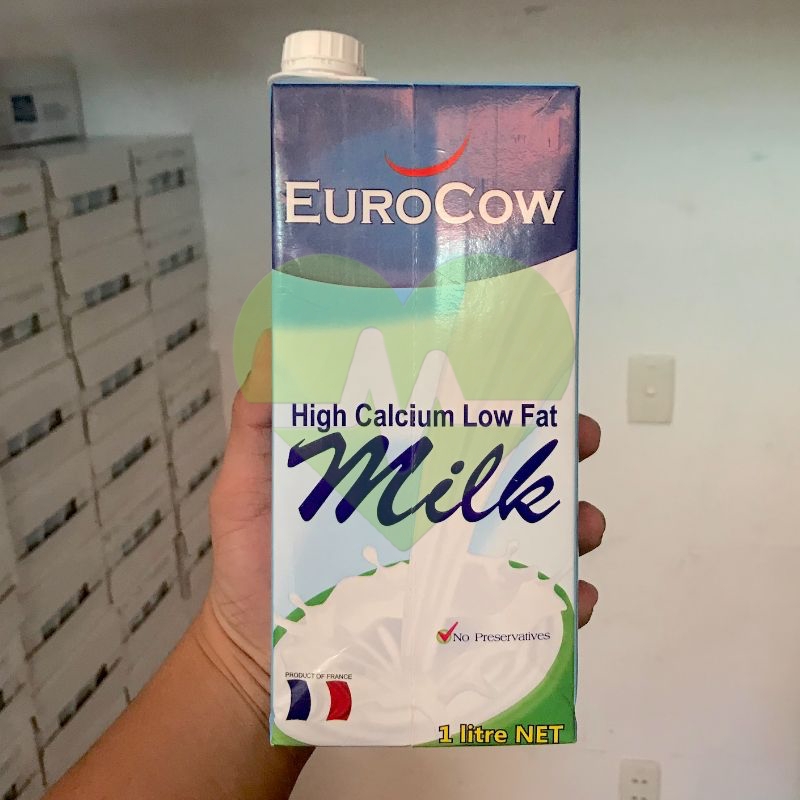 sữa tươi giàu canxi EuroCow hộp 1L