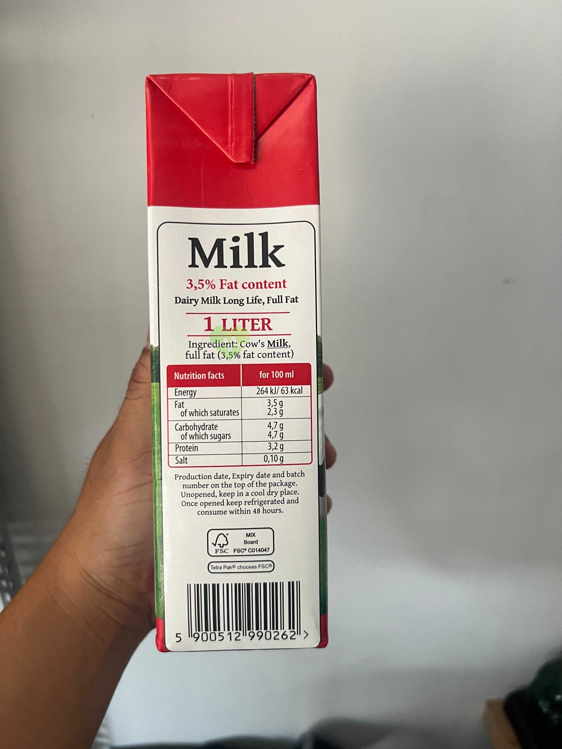 Sữa tươi mlekovita nhập khẩu Ba Lan 