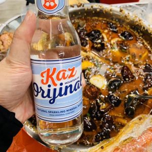 Nước khoáng giải khát trong các bữa ăn