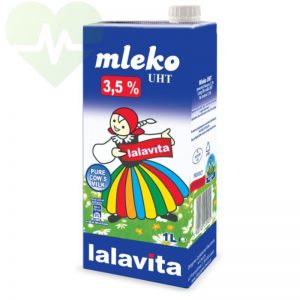 Sữa tươi Lalavita nguyên kem 3.5% hộp 1L