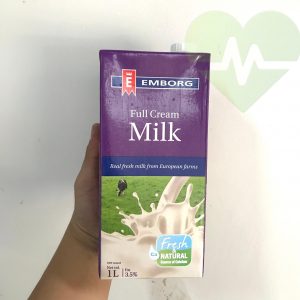 sữa tươi nguyên kem Emborg nhập khẩu Đức