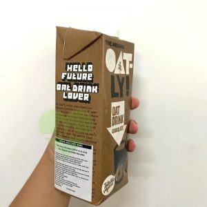 Sữa yến mạch Oatly vị Sô cô la hộp 1L nhập khẩu Thuỵ Điển