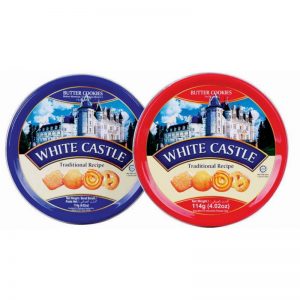 Bánh quy bơ hộp thiếc White Castle