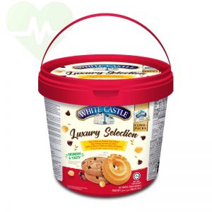 Bánh quy xô White Castle 350g nhập khẩu Malaysia Luxury Selection