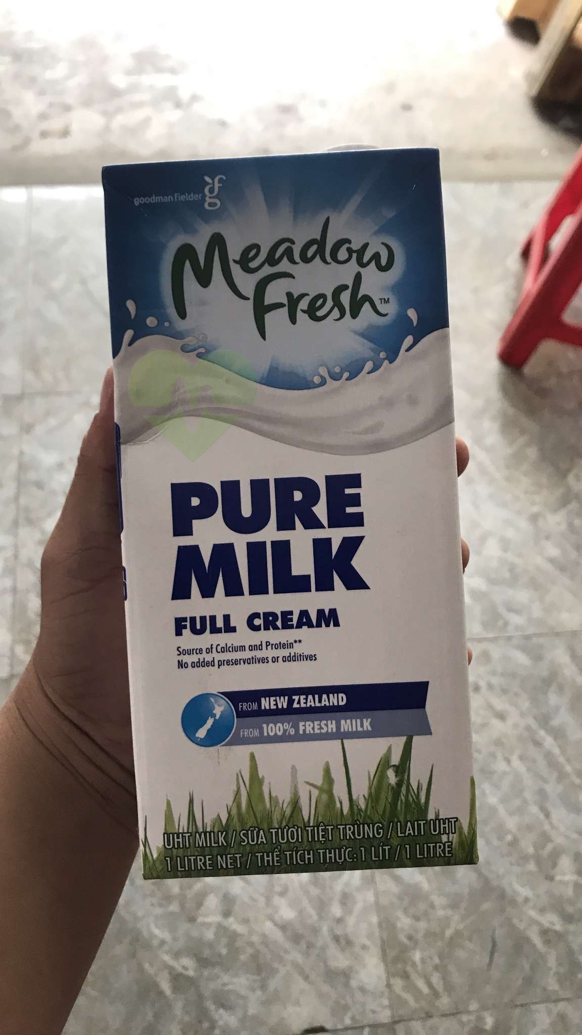 Sữa meadow nguyên kem 1L 