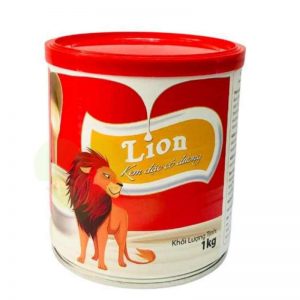 Sữa đặc Lion lon 1kg nắp đỏ