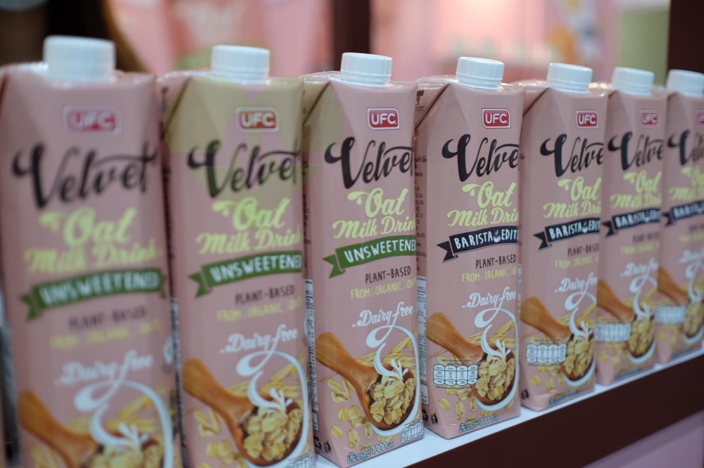 Sữa yến mạch không đường UFC Velvet nhập khẩu Thái Lan chính ngạch