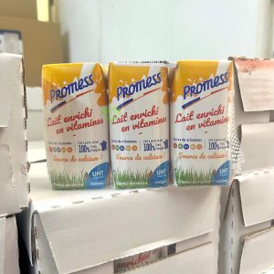 Sữa tươi bổ sung vitamine Promess hộp 200ml