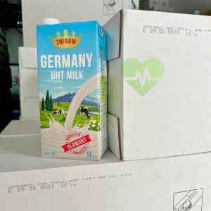 Sữa tươi nguyên kem 3NFarm độ béo 3,5% nhập khẩu Đức, thùng 12 lít