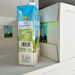hàm lượng dinh dưỡng có trong sữa tươi nguyên kem 3Nfarm