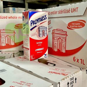 Sữa tươi nguyên kem Promess thùng 6L nhập khẩu Pháp