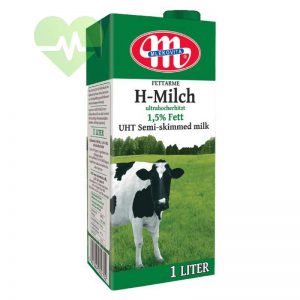Sữa tươi low fat Mlekovita ít béo hộp 1L