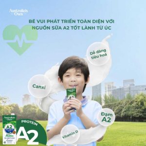 Sữa Own A2 nguyên kem 200ml nhập khẩu Úc chính hãng