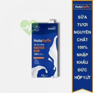 Sữa tươi nguyên kem Holafarm béo 3,5% nhập khẩu Đức
