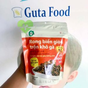 Rong biển giòn trộn khô gà O'food bịch 40g