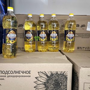 dầu hướng dương nhập khẩu Nga chai 1L