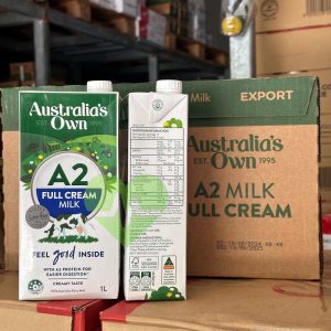 Sữa tươi Australia's Own A2 protein hộp 1L