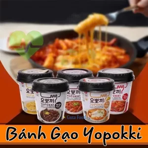 Bánh gạo Hàn Quốc Yopokki ly 120-140g