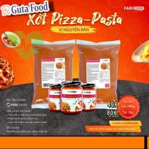 xốt pizza & pasta vị nguyên bản