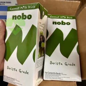 Sữa dừa Nobo barista Grade không đường, loại không nắp