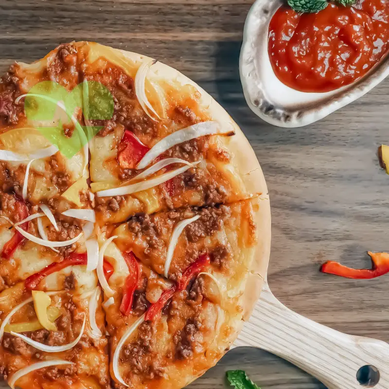Xốt Pizza Pasta vị nguyên bản trong mỗi chiếc bánh