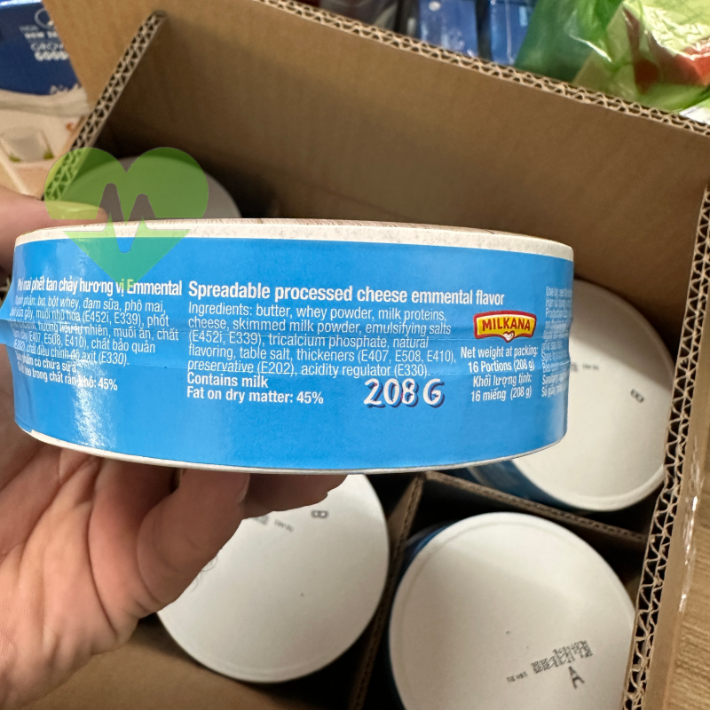 Phô mai Ai Cập Milkana 16 miếng