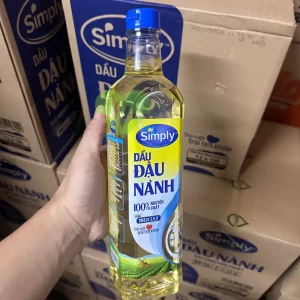 thành phần dầu đậu nành Simply chai 1L
