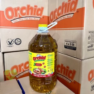 Dầu ăn Orchid can 5L, hàng Việt Nam chất lượng cao