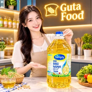 Dầu đậu nành Simply can 5L