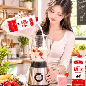 Sữa tươi Milk Secret dùng làm sinh tố, pha chế